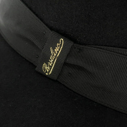 [New] Borsalino rabbit fur felt hat in black [Size 60] [BLK] [A/W] [Condition Rank N] [Men&