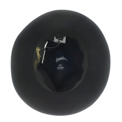 [New] Borsalino rabbit fur felt hat in black [Size 57] [BLK] [A/W] [Condition Rank N] [Men&