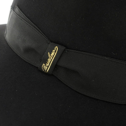 [New] Borsalino rabbit fur felt hat in black [Size 57] [BLK] [A/W] [Condition Rank N] [Men&