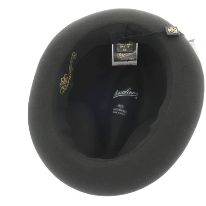 [New] Borsalino rabbit fur felt hat in dark warm grey [Size 58] [GRY] [A/W] [Condition Rank N] [Men&