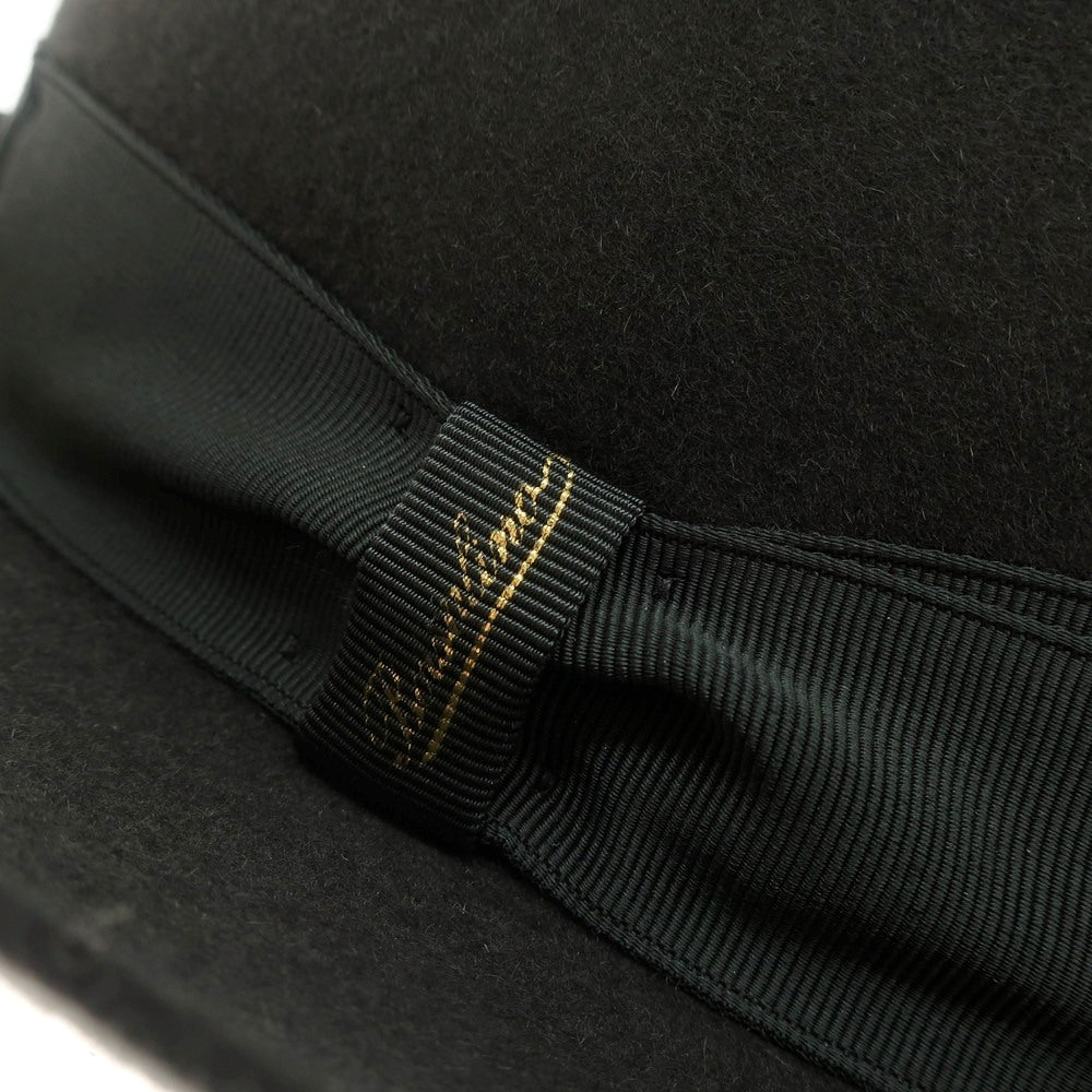 [New] Borsalino rabbit fur felt hat in dark warm grey [Size 58] [GRY] [A/W] [Condition Rank N] [Men&