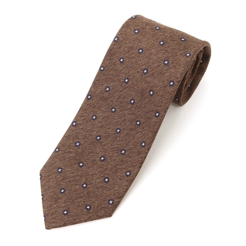 [Used] Fabio Toma Fabio Toma Komon Tri-Fold Silk Tie Brown [BRW] [S/S/A/W] [Condition Rank B] ​​[Men&