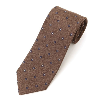 [Used] Fabio Toma Fabio Toma Komon Tri-Fold Silk Tie Brown [BRW] [S/S/A/W] [Condition Rank B] ​​[Men&