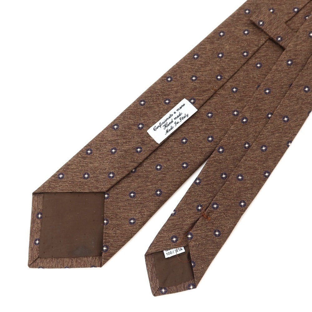 [Used] Fabio Toma Fabio Toma Komon Tri-Fold Silk Tie Brown [BRW] [S/S/A/W] [Condition Rank B] ​​[Men&