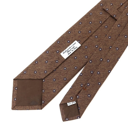 [Used] Fabio Toma Fabio Toma Komon Tri-Fold Silk Tie Brown [BRW] [S/S/A/W] [Condition Rank B] ​​[Men&