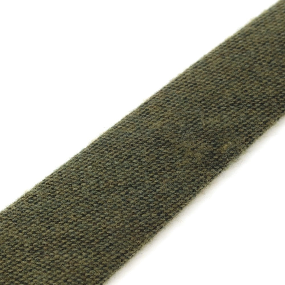 [Used] FAIRFAX 3-fold wool tie, moss green [GRN] [A/W] [Condition: B] [Men&