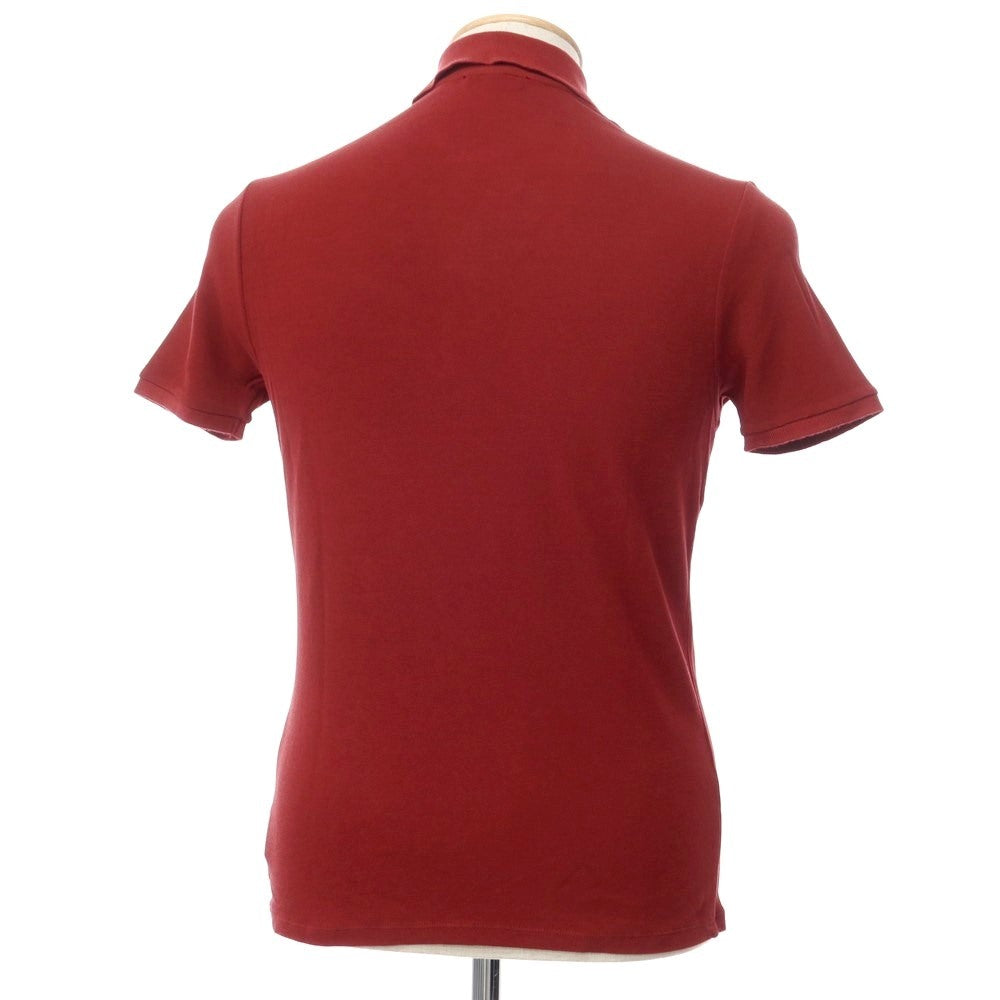 [Used] ZANONE Ice Pique short-sleeved polo shirt, dark red [Size 44] [RED] [S/S] [Condition rank B] [Men&