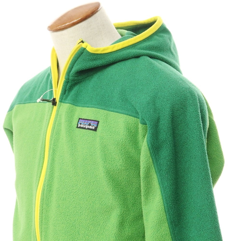 [Used] Patagonia fleece hoodie jacket, light green x green x yellow [size not specified (S size)] [GRN] [A/W] [Condition rank C] [Men&