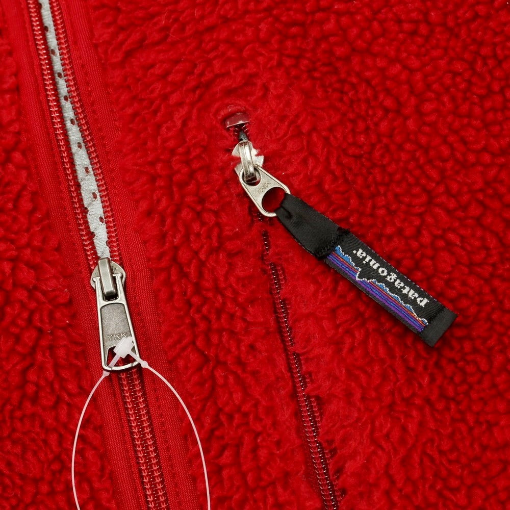 [Used] Patagonia RETRO CARDIGAN 1999 USA made fleece jacket red [Size L] [RED] [A/W] [Condition rank C] [Men&