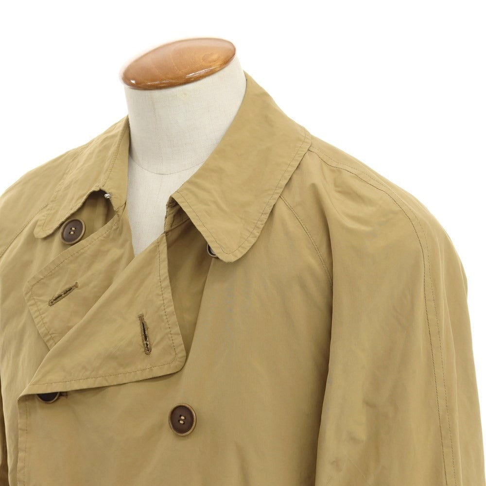 [Used] Artigianale Polyester Nylon Lined Trench Coat Khaki Beige [Size 46] [BEI] [S/S/A/W] [Condition Rank C] [Men&