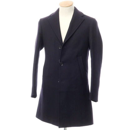 [Used] Eidos Double Face Wool Chesterfield Coat Navy [Size 42] [NVY] [A/W] [Condition Rank C] [Men&