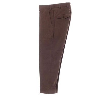 [Used] Borelio stretch cotton slacks pants, grayish brown [size 44] [BRW] [A/W] [Condition rank B] ​​[Men&