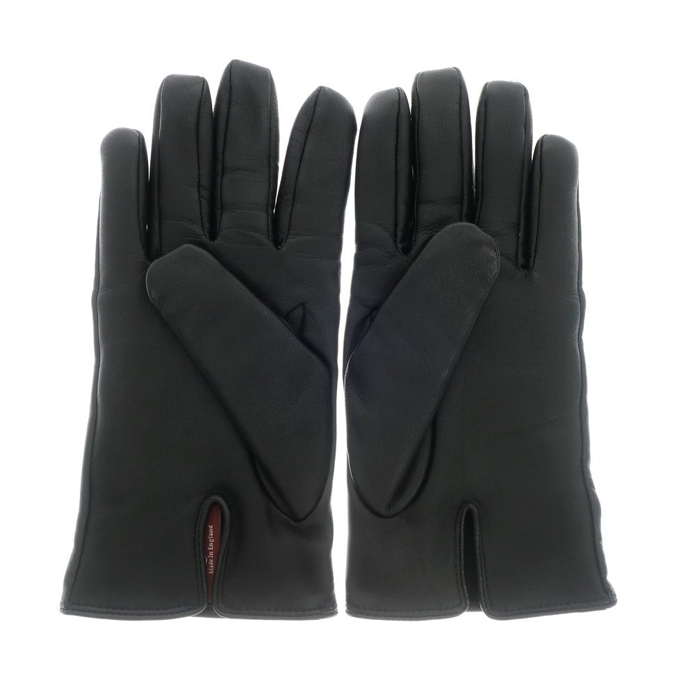 [Used] Dents Leather Cashmere Lined Gloves Black [Size 7] [BLK] [A/W] [Condition Rank B] ​​[Men&