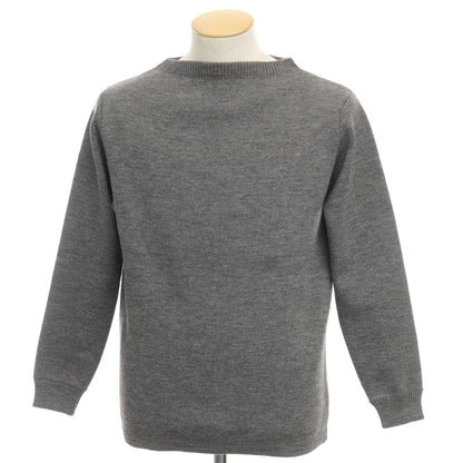 [Used] Andersen-Andersen Wool Boat Neck Pullover Knit Gray [Size S] [GRY] [A/W] [Condition Rank B] ​​[Men&