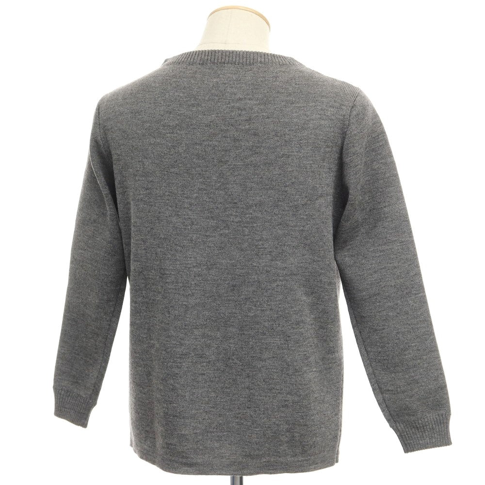 [Used] Andersen-Andersen Wool Boat Neck Pullover Knit Gray [Size S] [GRY] [A/W] [Condition Rank B] ​​[Men&