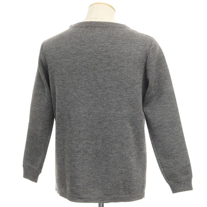 [Used] Andersen-Andersen Wool Boat Neck Pullover Knit Gray [Size S] [GRY] [A/W] [Condition Rank B] ​​[Men&