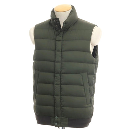 [Used] Herno Nylon Down Vest Dark Olive [Size 44] [GRN] [A/W] [Condition Rank B] ​​[Men&