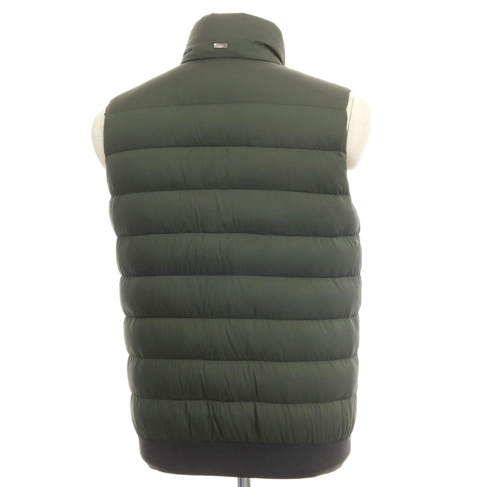 [Used] Herno Nylon Down Vest Dark Olive [Size 44] [GRN] [A/W] [Condition Rank B] ​​[Men&