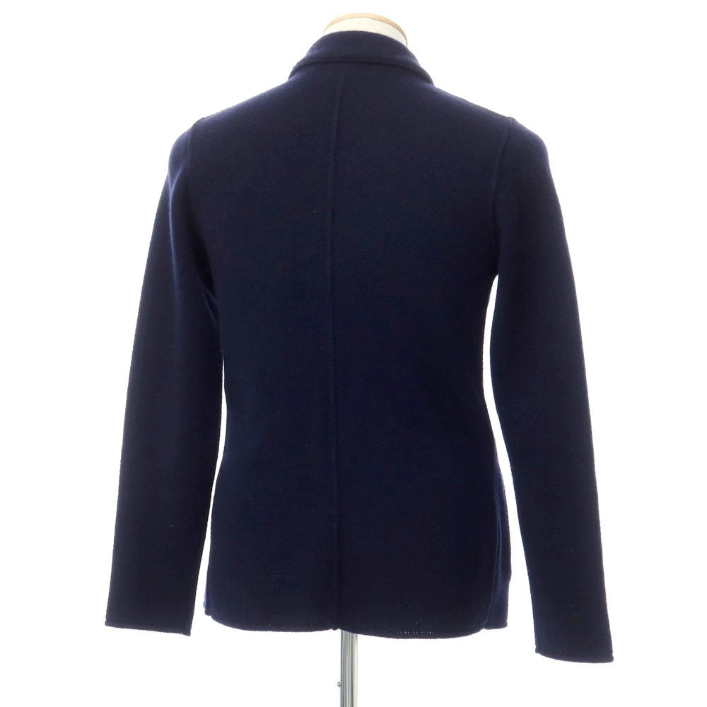 [Used] LARDINI Mid-gauge cashmere knit jacket, navy [Size XS] [NVY] [A/W] [Condition Rank B] ​​[Men&