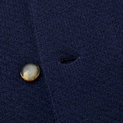 [Used] LARDINI Mid-gauge cashmere knit jacket, navy [Size XS] [NVY] [A/W] [Condition Rank B] ​​[Men&