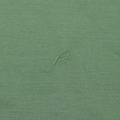 [Used] Brioni Cotton Short Sleeve Polo Shirt Green [Size XS] [GRN] [S/S] [Condition Rank B] [Men&