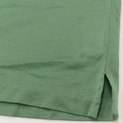 [Used] Brioni Cotton Short Sleeve Polo Shirt Green [Size XS] [GRN] [S/S] [Condition Rank B] [Men&