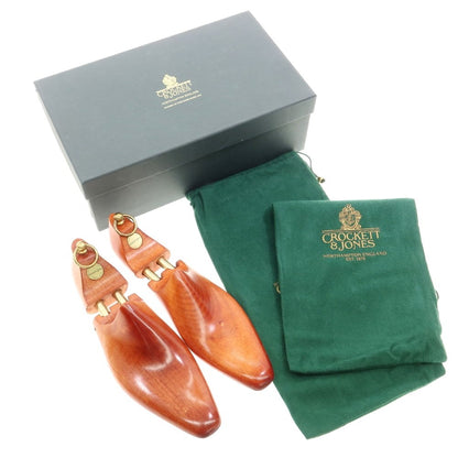 [Used] Crockett &amp;amp; Jones CROCKETT &amp;amp; JONES STIRLING suede plain toe dress shoes khaki brown [size 7E] [BRW] [S/S/A/W] [condition rank B] ​​[men&