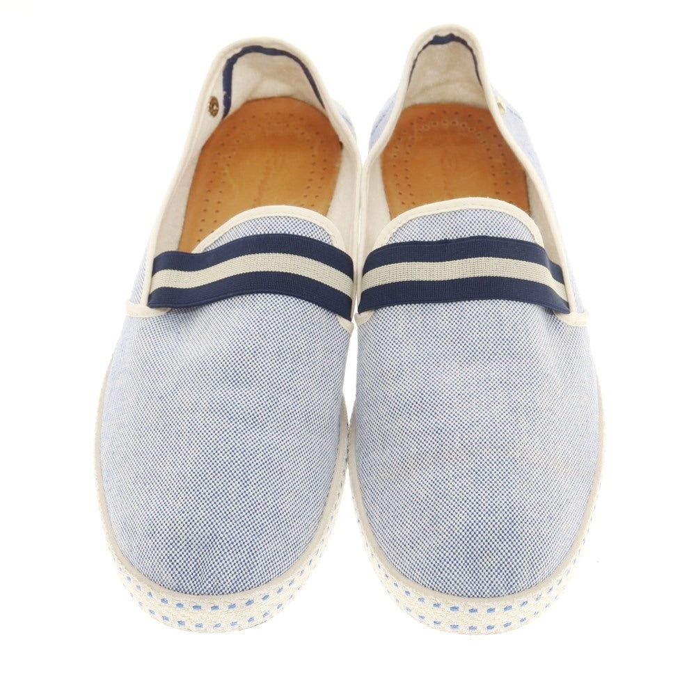 【中古】リビエラ Rivieras キャンバス スリッポン シューズ ブルー【サイズ41】【BLU】【S/S/A/W】【状態ランクC】【メンズ】【768978】