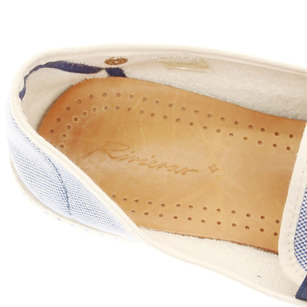 [Used] Rivieras Canvas Slip-on Shoes Blue [Size 41] [BLU] [S/S/A/W] [Condition Rank C] [Men&