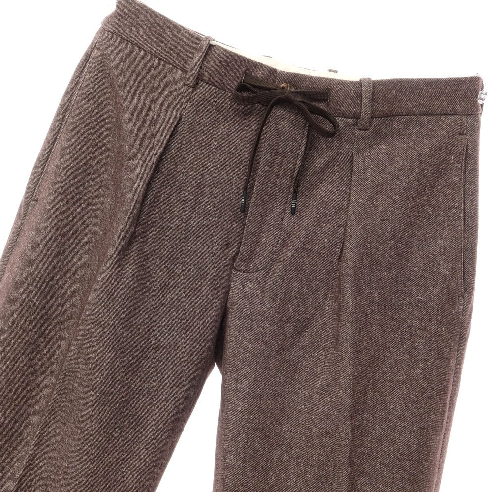 [Used] CIRCOLO 1901 Cotton Jersey Casual Slacks Pants Brown [Size 46] [BRW] [A/W] [Condition Rank B] ​​[Men&