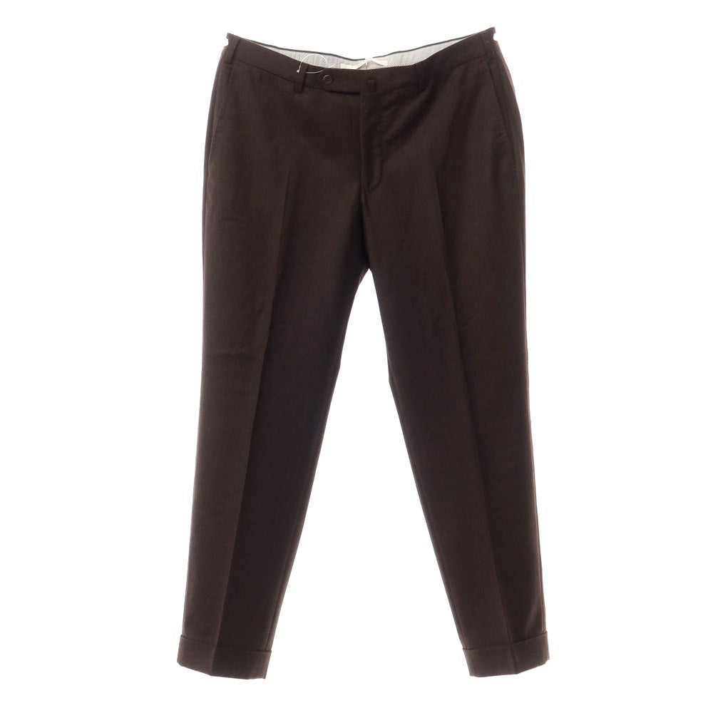 [Used] Ermenegildo Zegna Wool Dress Slacks Pants Dark Brown [Size 52] [BRW] [A/W] [Condition Rank B] ​​[Men&