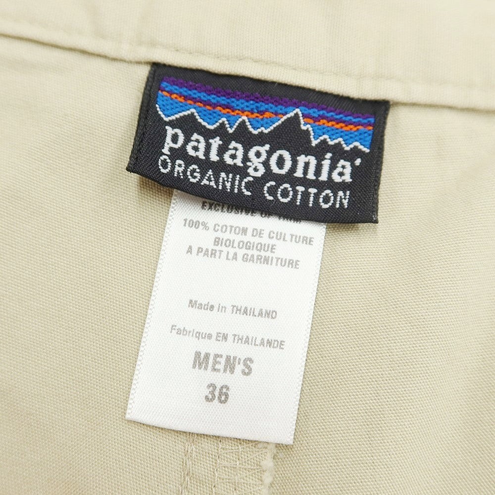 [Used] Patagonia Organic Cotton Work Pants Beige [Size 36] [BEI] [S/S] [Condition Rank C] [Men&