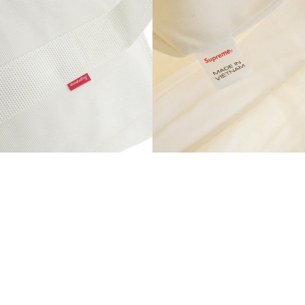 [Used] Supreme 2021 Spring/Summer Canvas Tote Bag White [W34.5xH37xD16] [WHT] [S/S/A/W] [Condition Rank A] [Men&