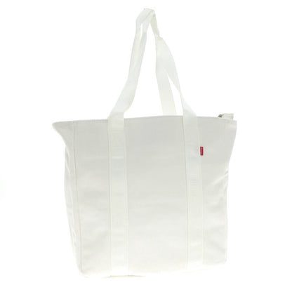 [Used] Supreme 2021 Spring/Summer Canvas Tote Bag White [W34.5xH37xD16] [WHT] [S/S/A/W] [Condition Rank A] [Men&