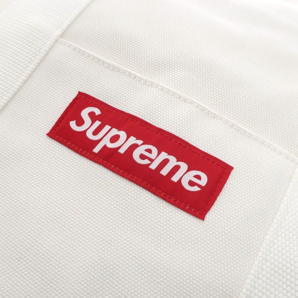 [Used] Supreme 2021 Spring/Summer Canvas Tote Bag White [W34.5xH37xD16] [WHT] [S/S/A/W] [Condition Rank A] [Men&