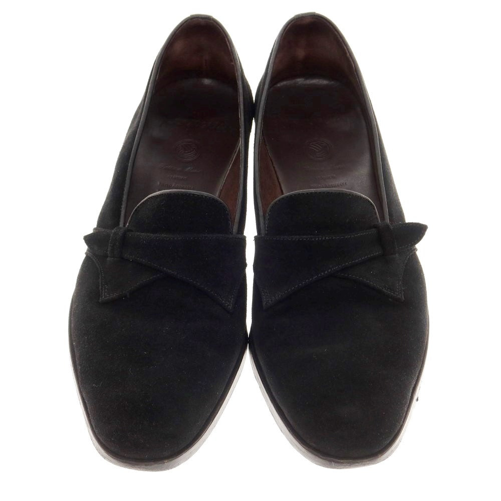 【中古】ポルペッタ polpetta スエード ローファー ブラック【サイズ42】【BLK】【S/S/A/W】【状態ランクB】【メンズ】【768977】