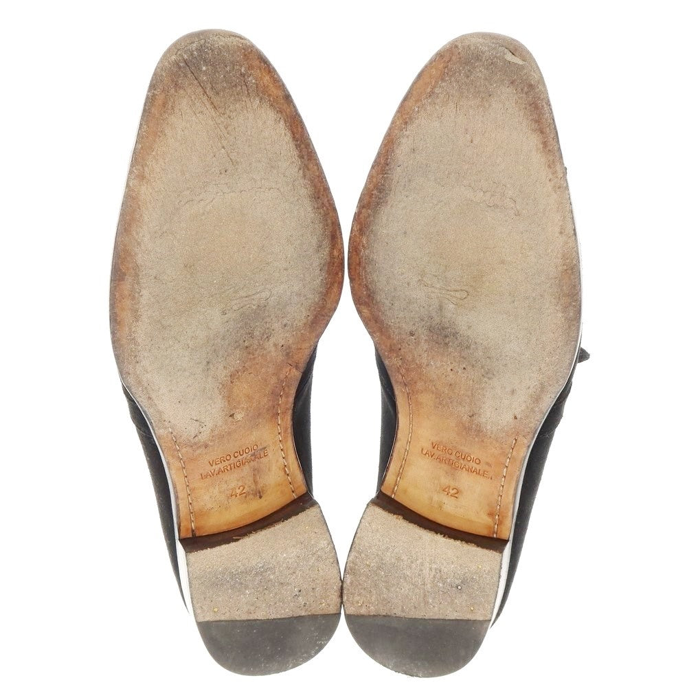 [Used] Polpetta Suede Loafers Black [Size 42] [BLK] [S/S/A/W] [Condition Rank B] ​​[Men&