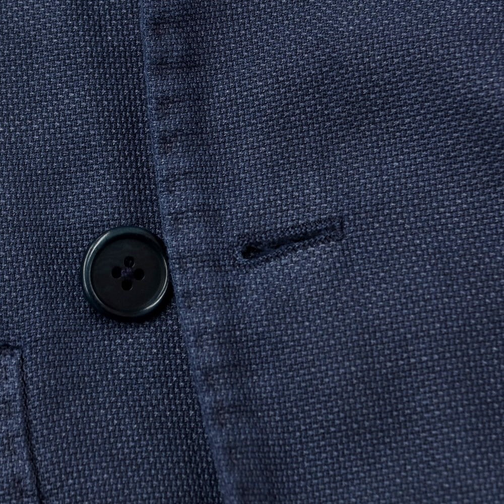 [Used] Altea Cotton Ramie Double 6B Casual Jacket Navy [Size 46] [NVY] [S/S] [Condition Rank C] [Men&