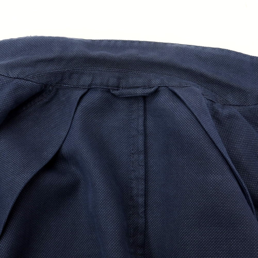 [Used] Altea Cotton Ramie Double 6B Casual Jacket Navy [Size 46] [NVY] [S/S] [Condition Rank C] [Men&