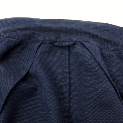 [Used] Altea Cotton Ramie Double 6B Casual Jacket Navy [Size 46] [NVY] [S/S] [Condition Rank C] [Men&