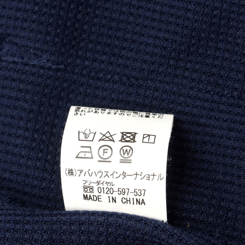 [Used] ABAHOUSE Cotton Polyester 2B Knit Jacket Navy [Size 50] [NVY] [S/S] [Condition Rank C] [Men&