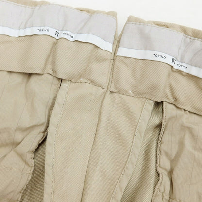 [Used] PT TORINO Stretch Cotton Rayon Slacks Pants Beige [Size 48] [BEI] [S/S] [Condition Rank B] ​​[Men&