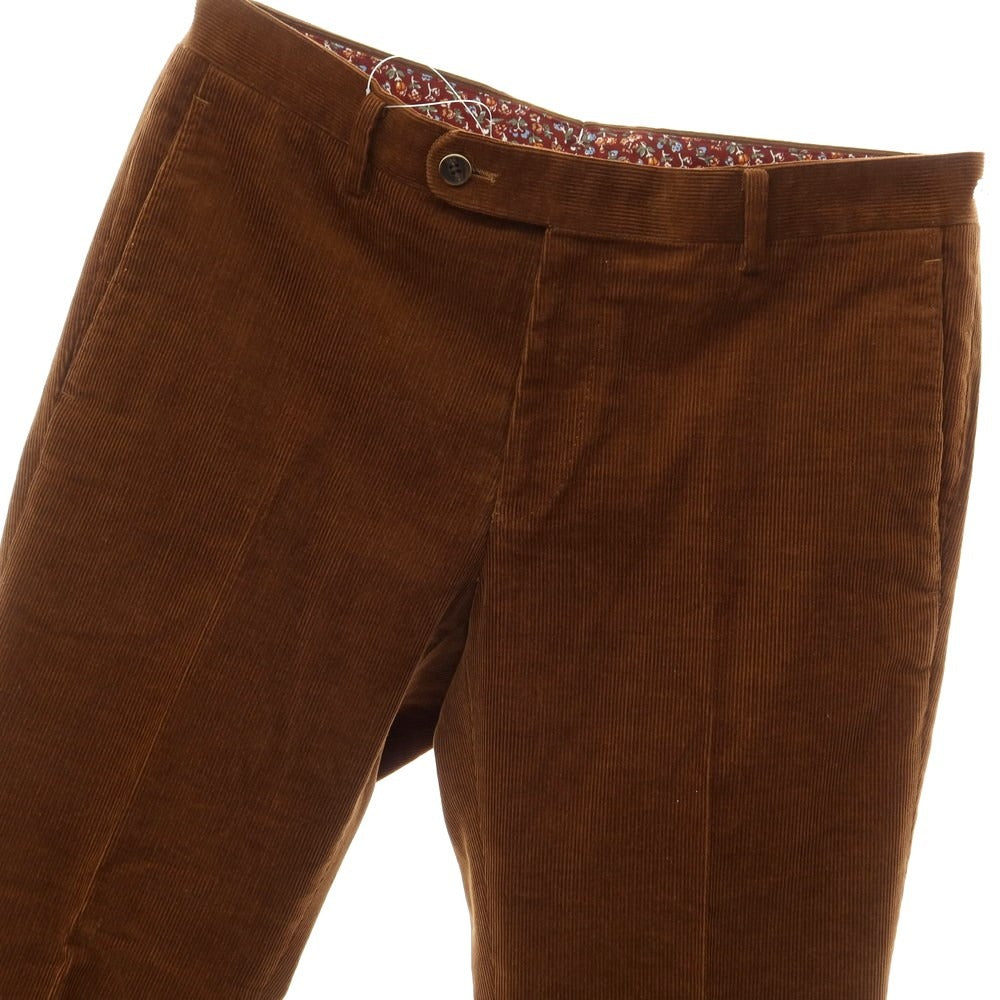 [Used] ETONNE Cotton Corduroy Slacks Pants Brown [Size L (82cm)] [BRW] [A/W] [Condition Rank C] [Men&
