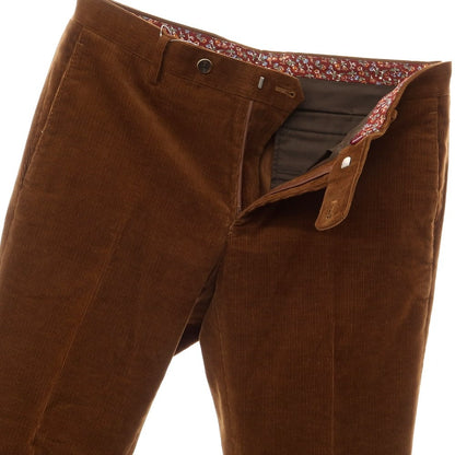 [Used] ETONNE Cotton Corduroy Slacks Pants Brown [Size L (82cm)] [BRW] [A/W] [Condition Rank C] [Men&