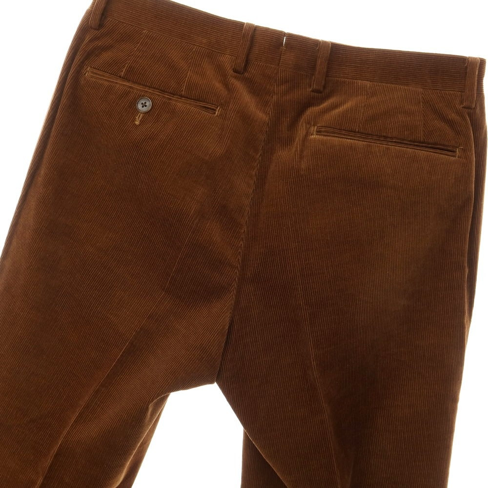 [Used] ETONNE Cotton Corduroy Slacks Pants Brown [Size L (82cm)] [BRW] [A/W] [Condition Rank C] [Men&