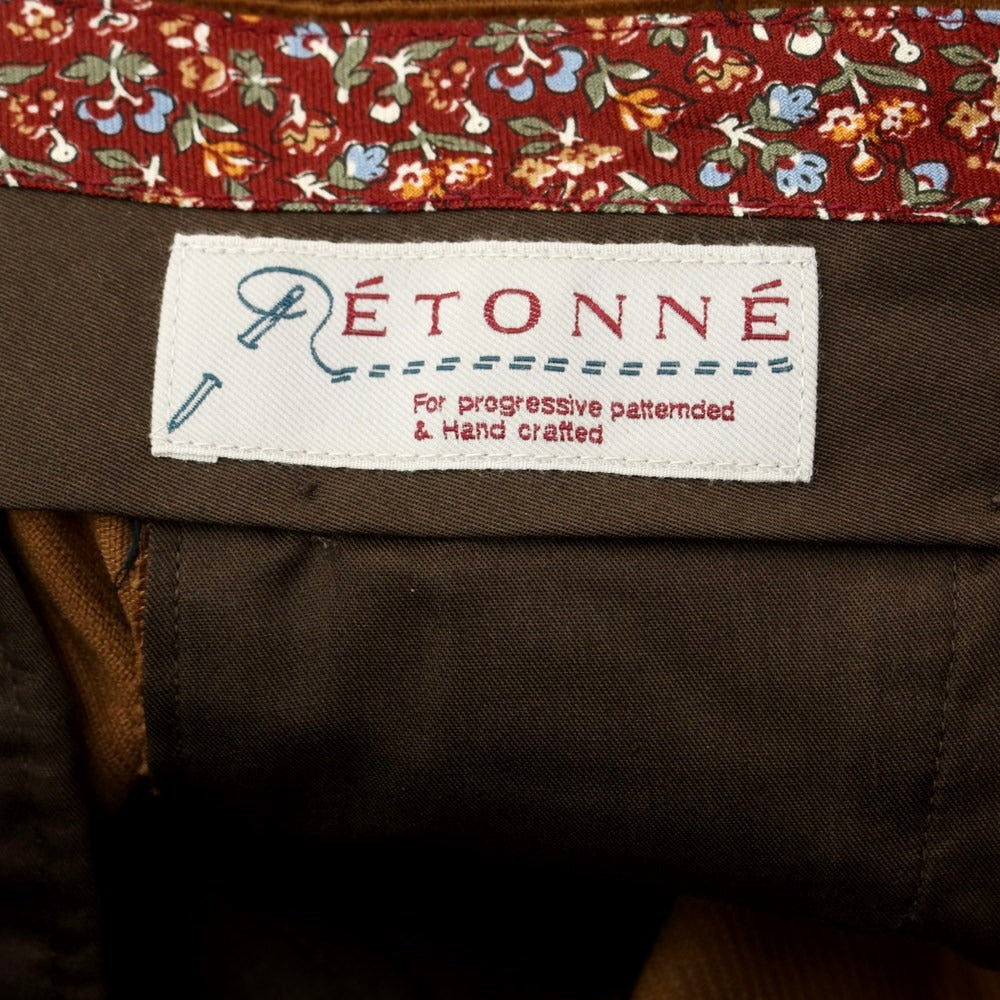 [Used] ETONNE Cotton Corduroy Slacks Pants Brown [Size L (82cm)] [BRW] [A/W] [Condition Rank C] [Men&