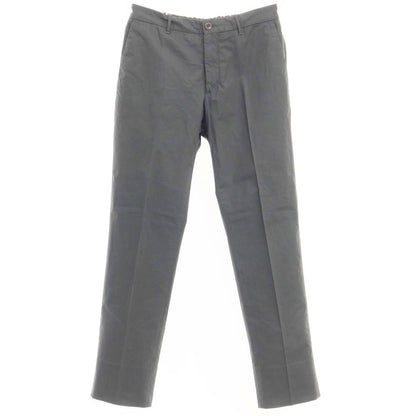 [Used] INCOTEX Stretch Cotton Easy Slacks Pants Dark Gray [Size 46] [GRY] [S/S] [Condition Rank C] [Men&