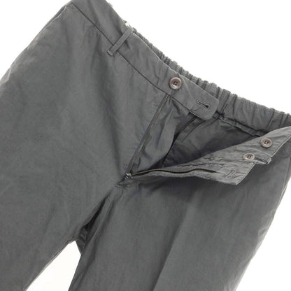 [Used] INCOTEX Stretch Cotton Easy Slacks Pants Dark Gray [Size 46] [GRY] [S/S] [Condition Rank C] [Men&