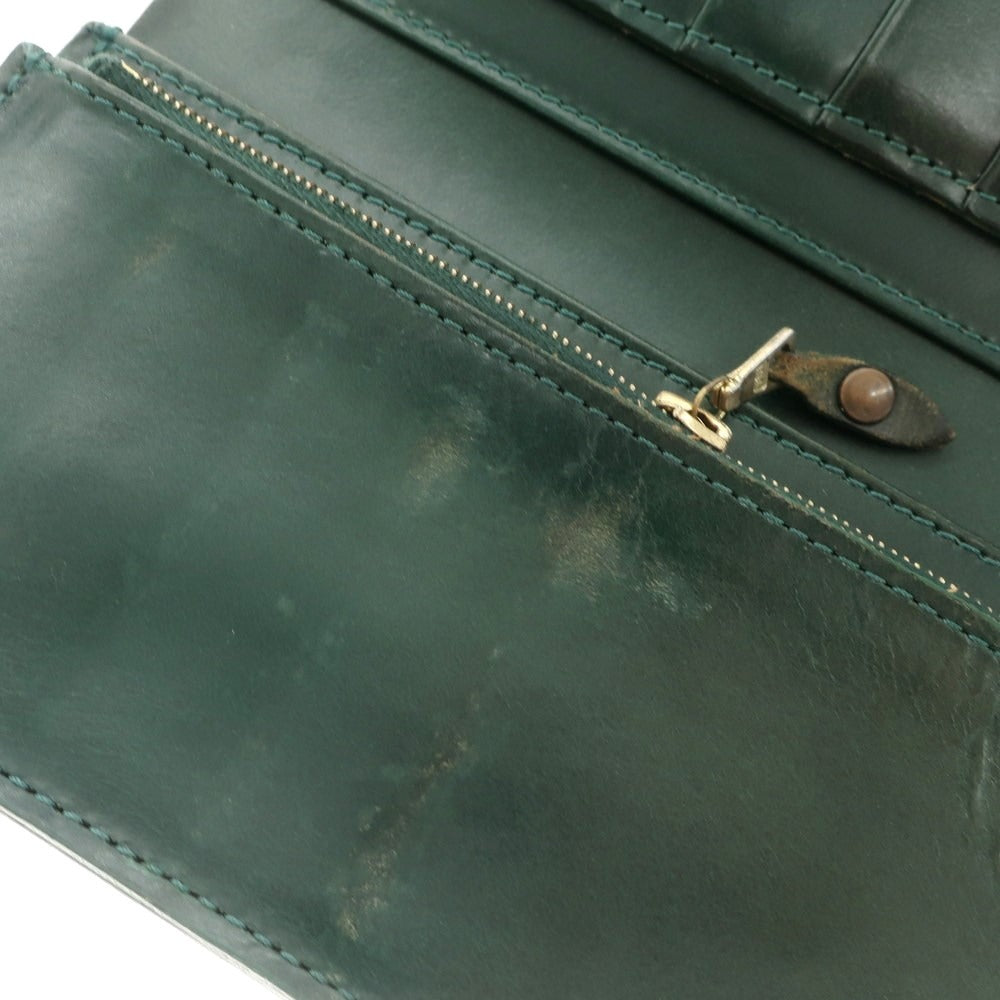 [Used] GLENROYAL Long Wallet Dark Green [Size -] [GRN] [S/S/A/W] [Condition Rank C] [Men&