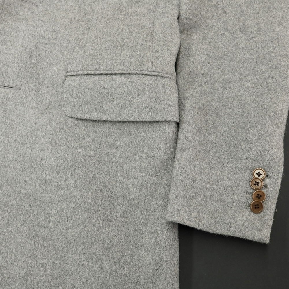 [Used] Cantarelli Angora Wool Chesterfield Coat, Grey [Size 44] [GRY] [A/W] [Condition Rank B] ​​[Men&